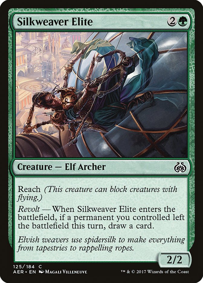 Silkweaver Elite [Aether Revolt] | The Gaming Verse