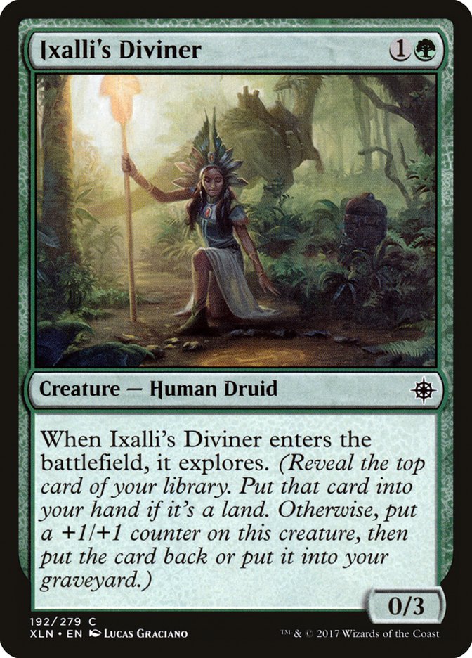 Ixalli's Diviner [Ixalan] | The Gaming Verse