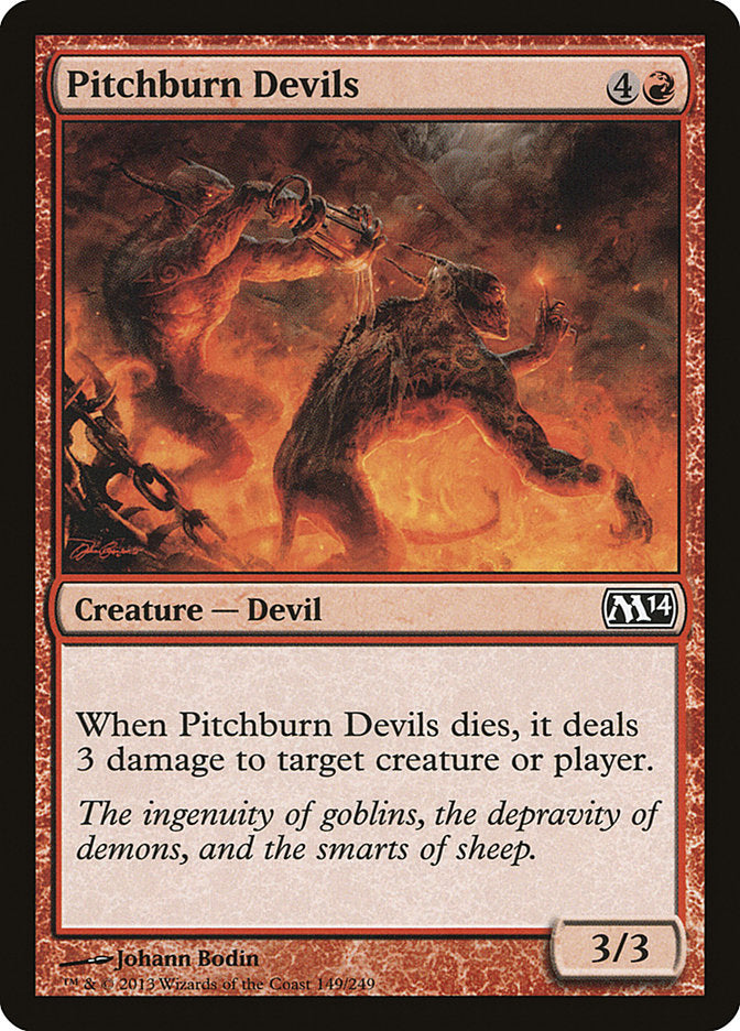 Pitchburn Devils [Magic 2014] | The Gaming Verse