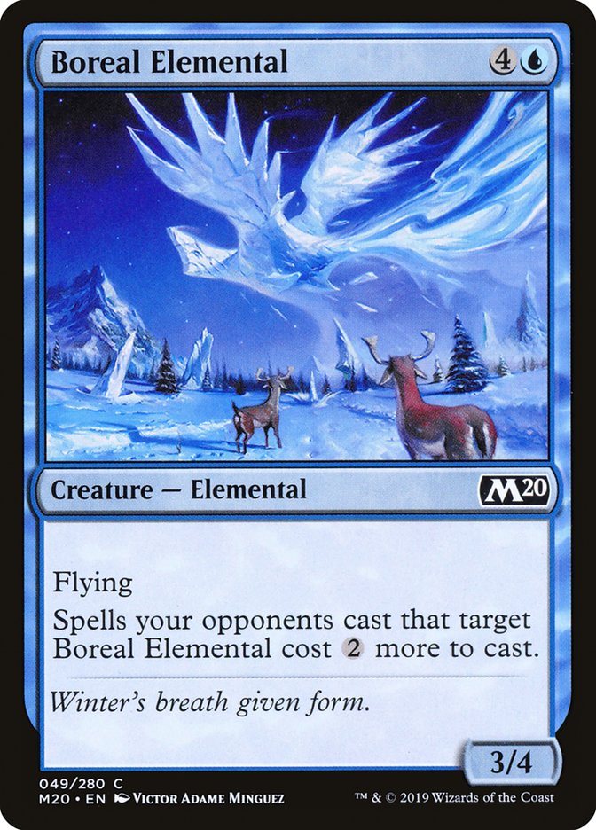 Boreal Elemental [Core Set 2020] | The Gaming Verse