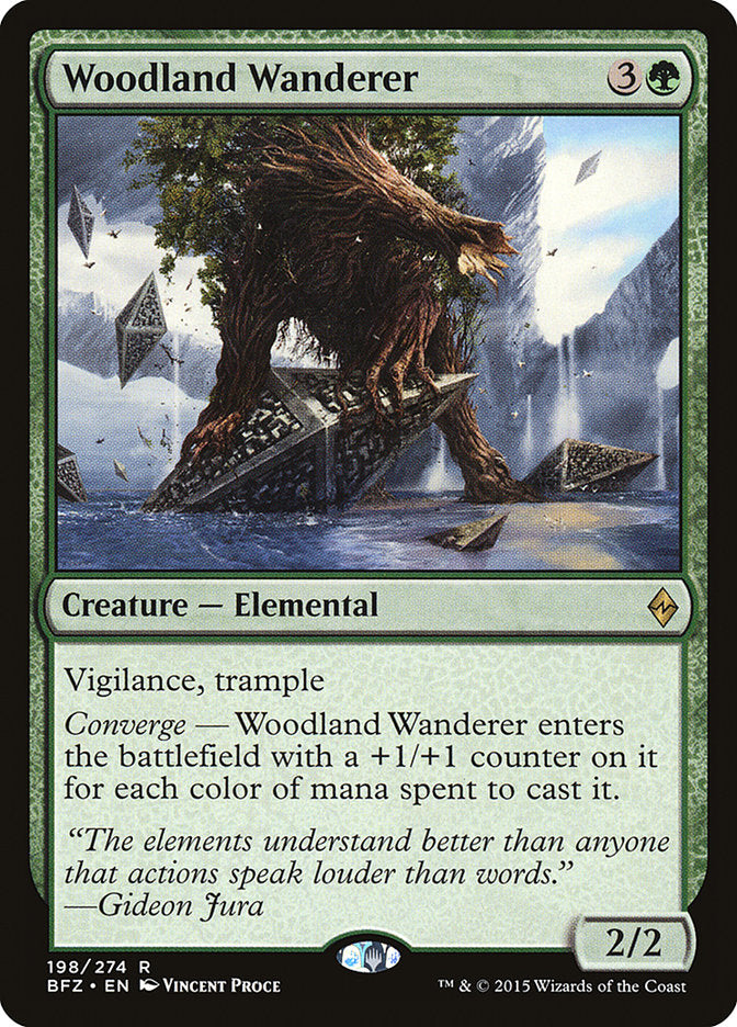 Woodland Wanderer [Battle for Zendikar] | The Gaming Verse