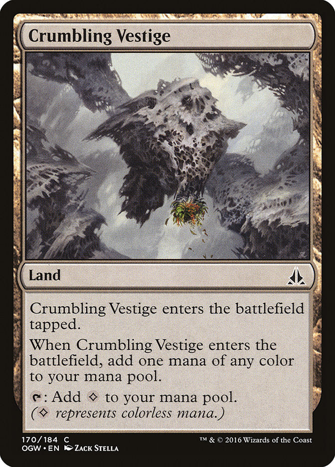 Crumbling Vestige [Oath of the Gatewatch] | The Gaming Verse