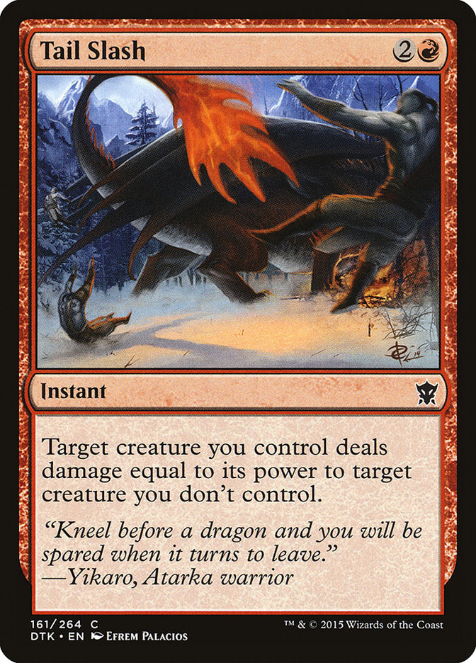 Tail Slash [Dragons of Tarkir] | The Gaming Verse