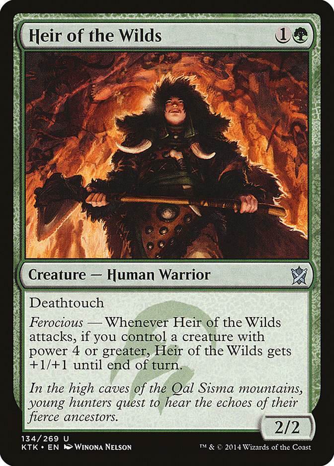 Heir of the Wilds [Khans of Tarkir] | The Gaming Verse