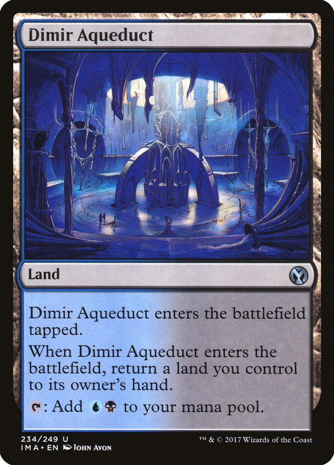 Dimir Aqueduct [Iconic Masters] | The Gaming Verse