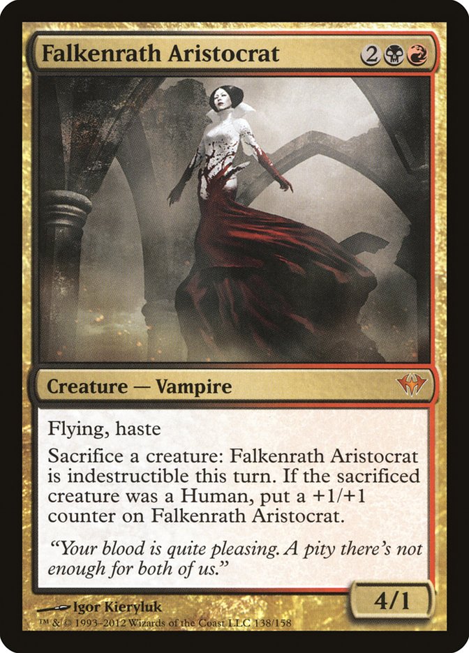 Falkenrath Aristocrat [Dark Ascension] | The Gaming Verse