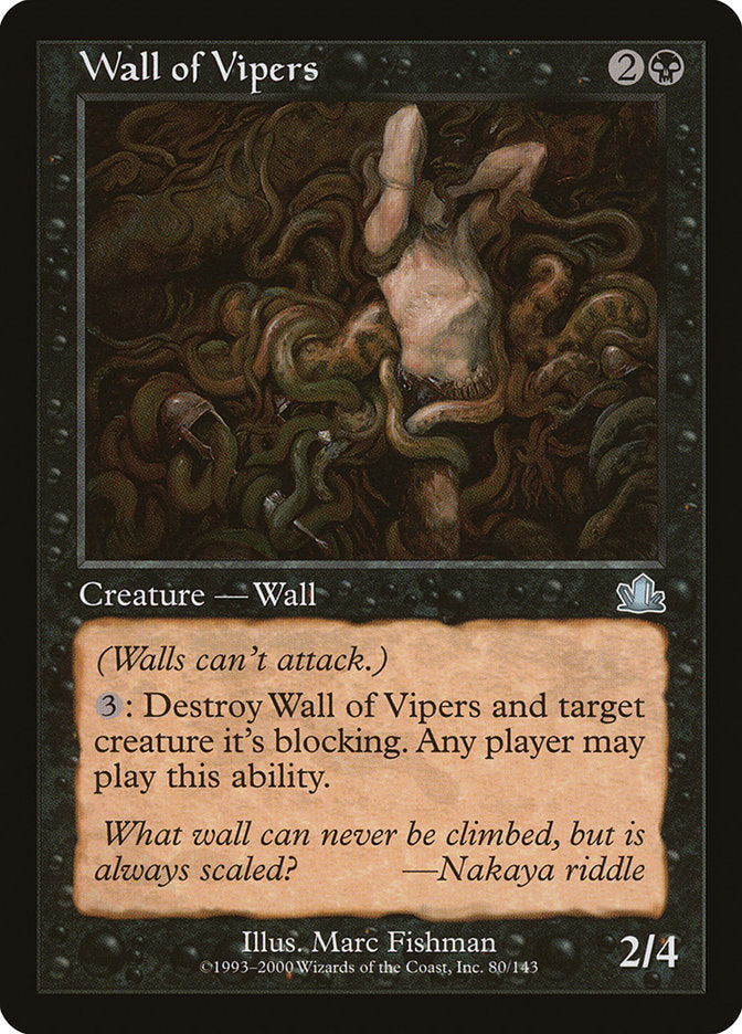 Wall of Vipers [Prophecy] | The Gaming Verse