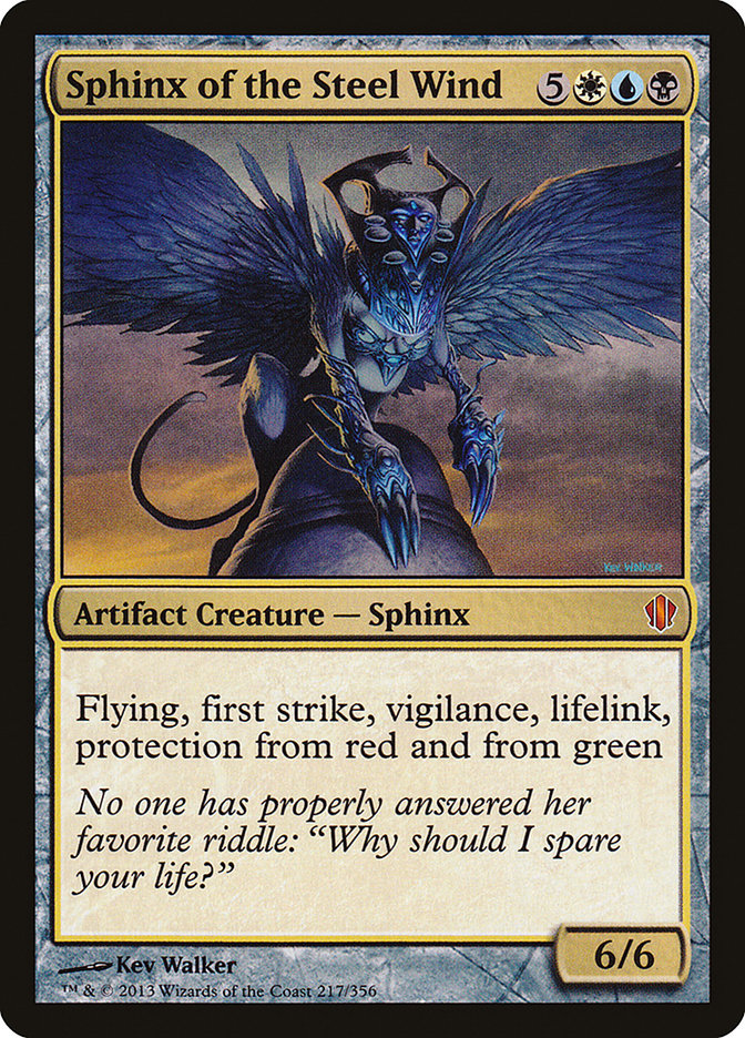 Sphinx of the Steel Wind [Commander 2013] | The Gaming Verse