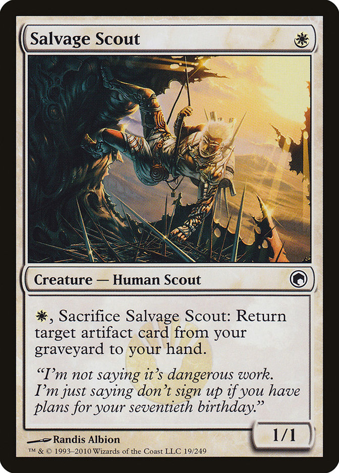 Salvage Scout [Scars of Mirrodin] | The Gaming Verse