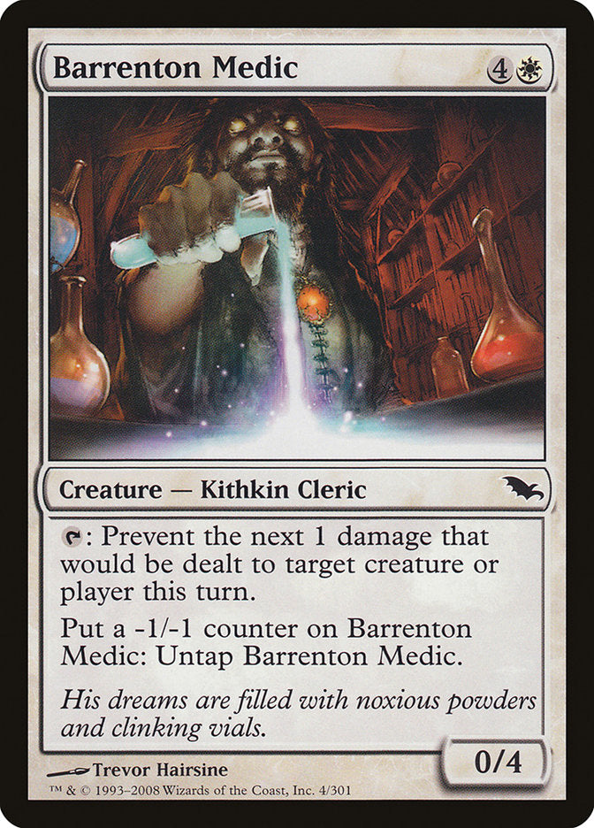 Barrenton Medic [Shadowmoor] | The Gaming Verse