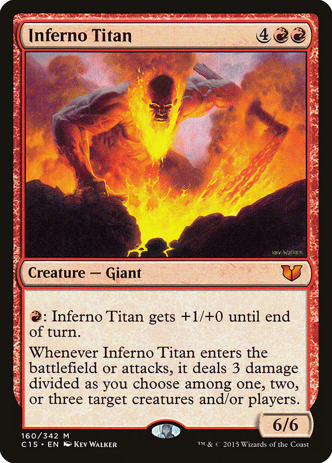 Inferno Titan [Commander 2015] | The Gaming Verse