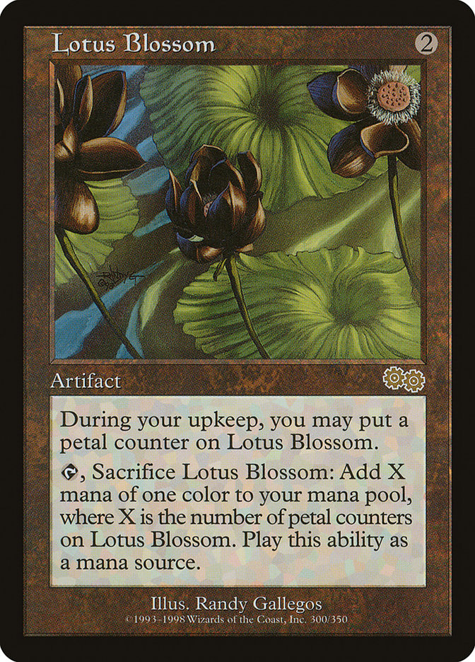 Lotus Blossom [Urza's Saga] | The Gaming Verse