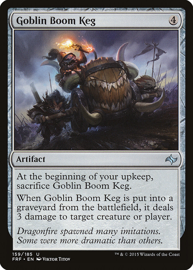 Goblin Boom Keg [Fate Reforged] | The Gaming Verse