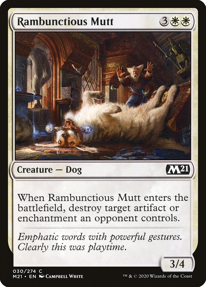 Rambunctious Mutt [Core Set 2021] | The Gaming Verse