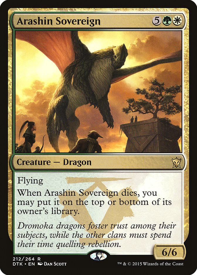 Arashin Sovereign [Dragons of Tarkir] | The Gaming Verse