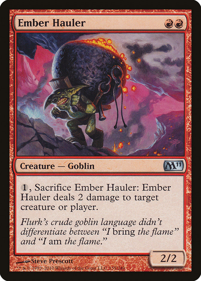 Ember Hauler [Magic 2011] | The Gaming Verse