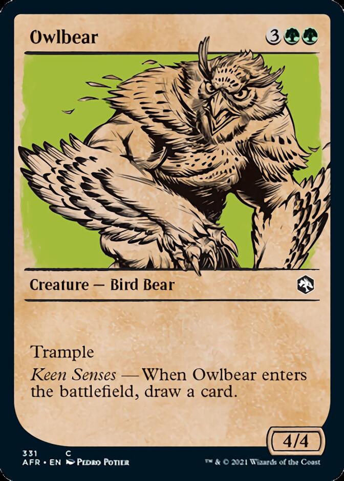 Owlbear (Showcase) [Dungeons & Dragons: Adventures in the Forgotten Realms] | The Gaming Verse