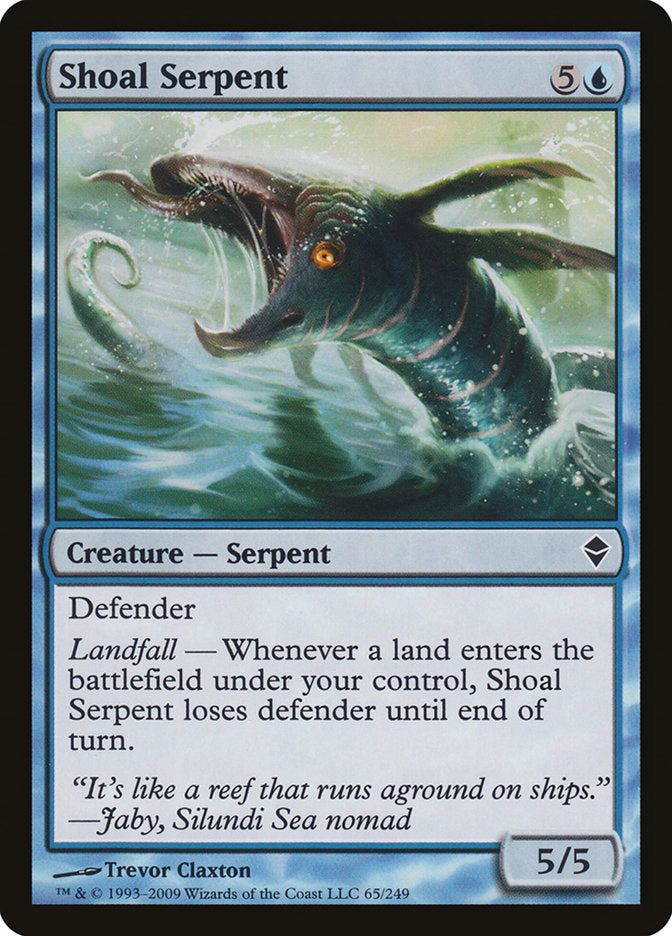 Shoal Serpent [Zendikar] | The Gaming Verse