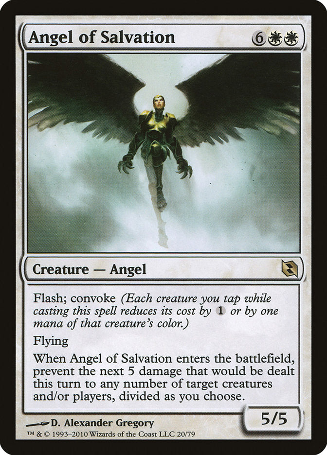 Angel of Salvation [Duel Decks: Elspeth vs. Tezzeret] | The Gaming Verse