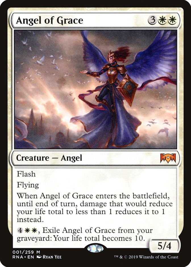 Angel of Grace [Ravnica Allegiance] | The Gaming Verse