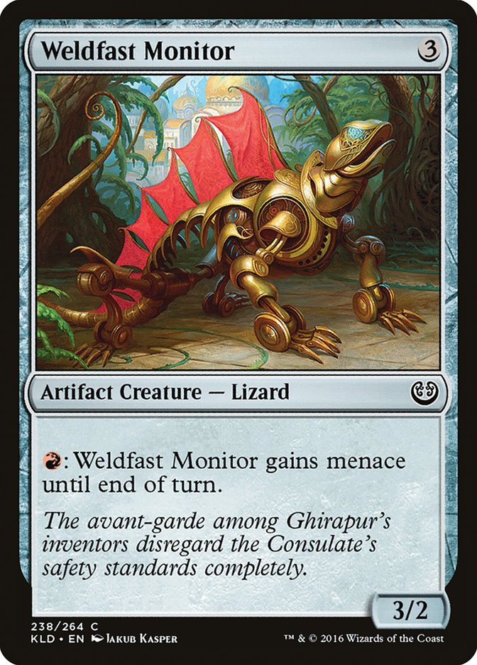 Weldfast Monitor [Kaladesh] | The Gaming Verse