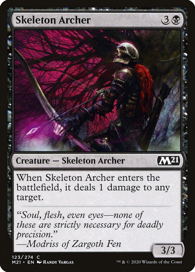 Skeleton Archer [Core Set 2021] | The Gaming Verse