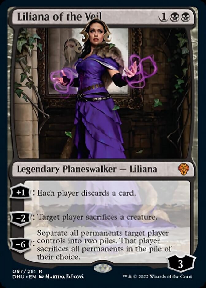 Liliana of the Veil [Dominaria United] | The Gaming Verse