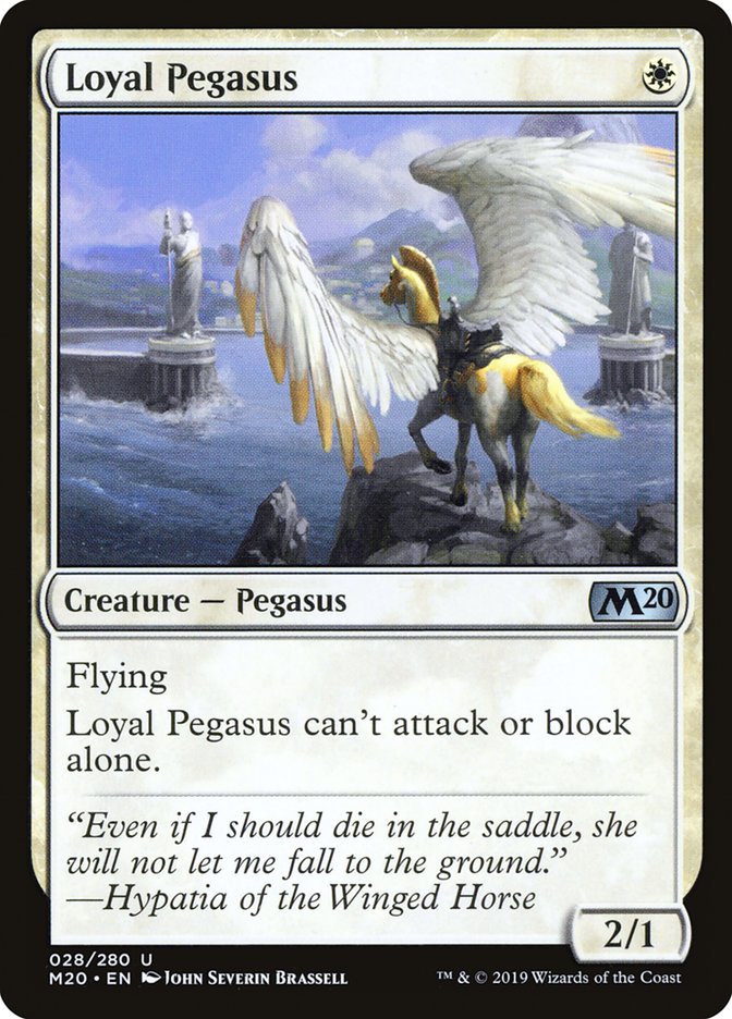 Loyal Pegasus [Core Set 2020] | The Gaming Verse