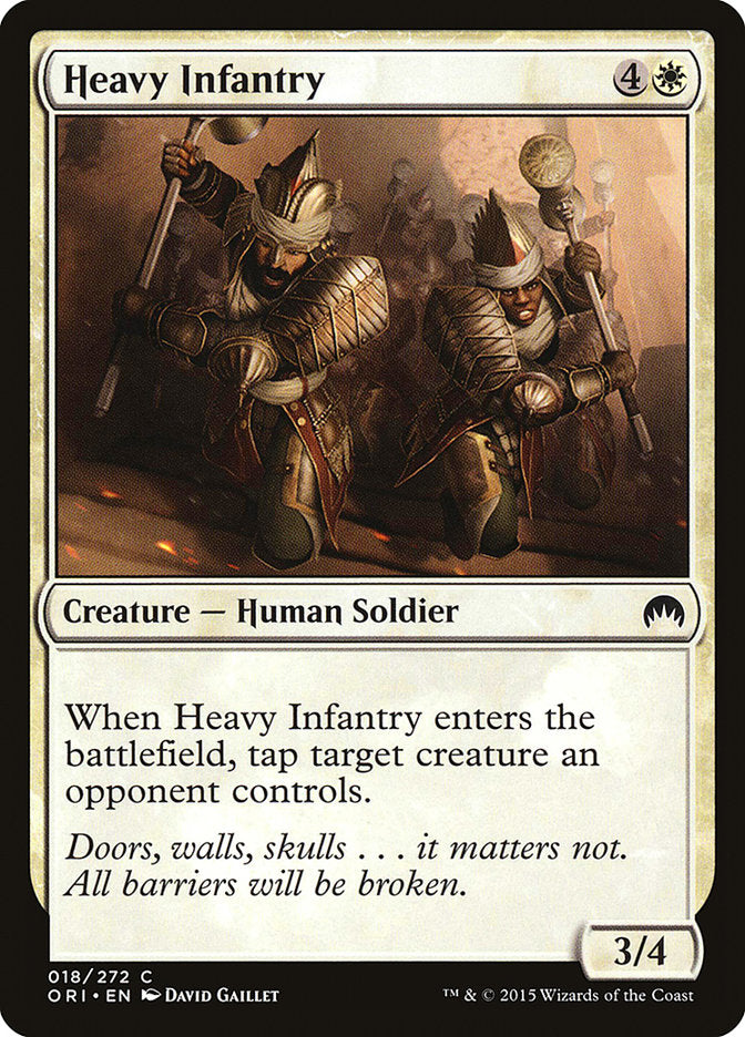 Heavy Infantry [Magic Origins] | The Gaming Verse