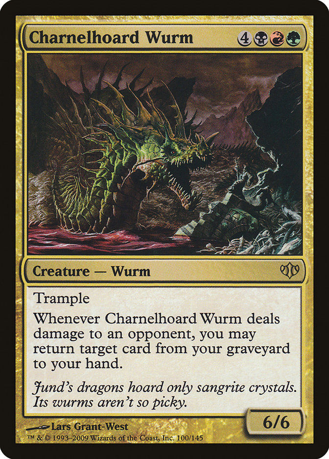 Charnelhoard Wurm [Conflux] | The Gaming Verse