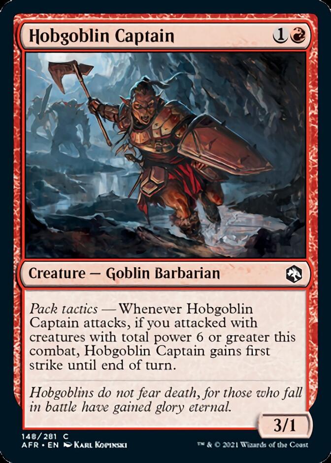 Hobgoblin Captain [Dungeons & Dragons: Adventures in the Forgotten Realms] | The Gaming Verse