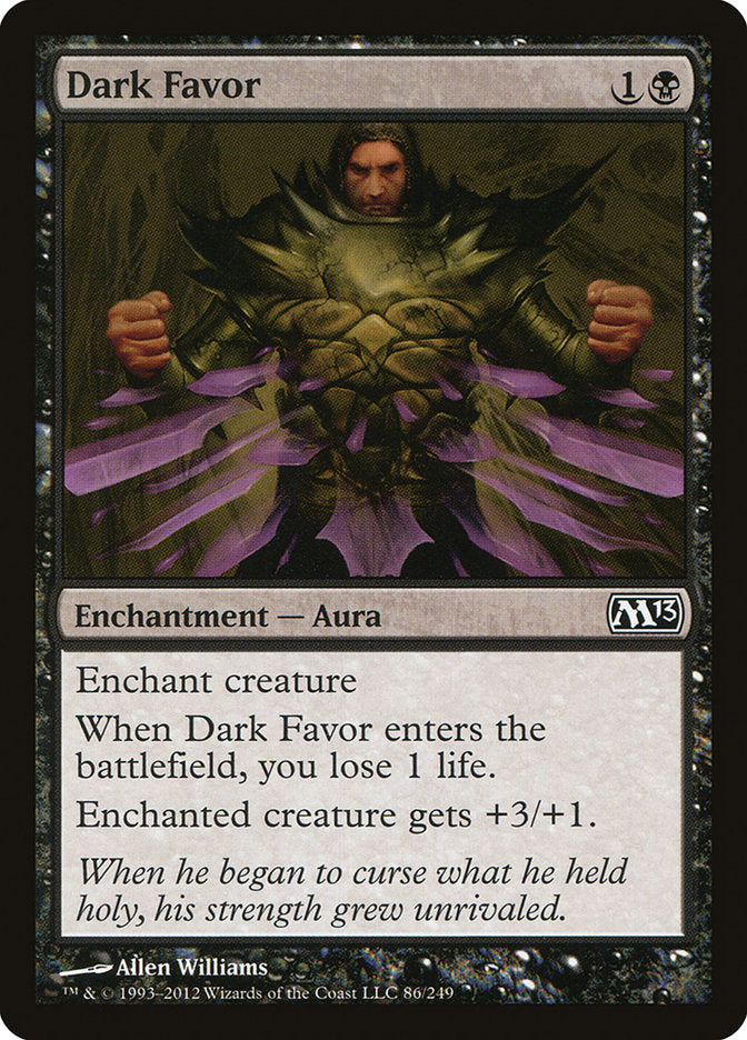 Dark Favor [Magic 2013] | The Gaming Verse