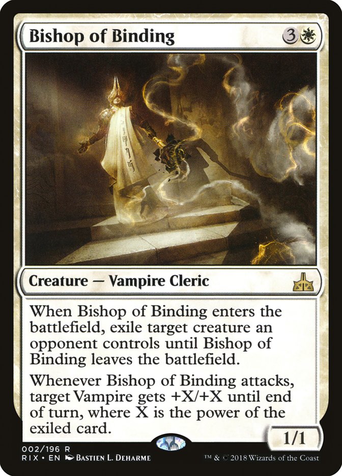 Bishop of Binding [Rivals of Ixalan] | The Gaming Verse