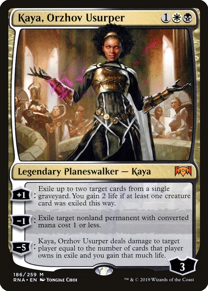 Kaya, Orzhov Usurper [Ravnica Allegiance] | The Gaming Verse