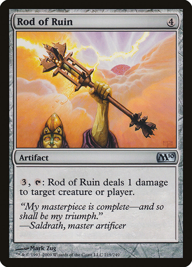 Rod of Ruin [Magic 2010] | The Gaming Verse