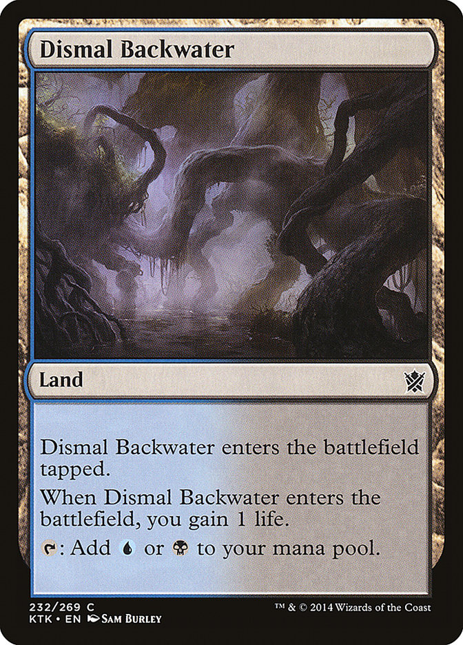 Dismal Backwater [Khans of Tarkir] | The Gaming Verse