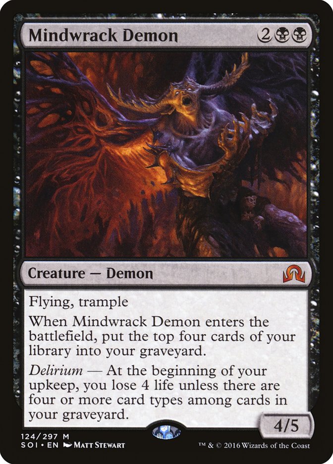 Mindwrack Demon [Shadows over Innistrad] | The Gaming Verse