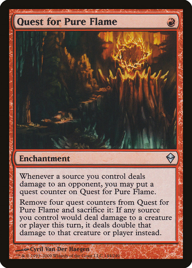 Quest for Pure Flame [Zendikar] | The Gaming Verse