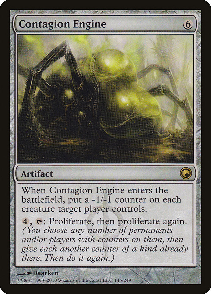 Contagion Engine [Scars of Mirrodin] | The Gaming Verse