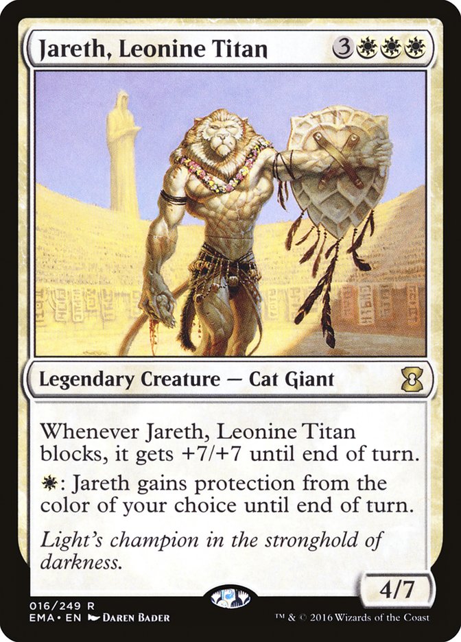 Jareth, Leonine Titan [Eternal Masters] | The Gaming Verse