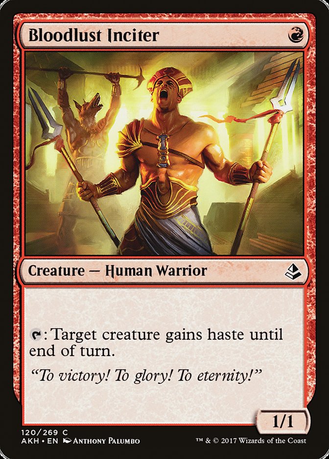 Bloodlust Inciter [Amonkhet] | The Gaming Verse