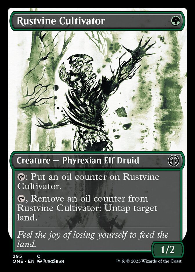 Rustvine Cultivator (Showcase Ichor) [Phyrexia: All Will Be One] | The Gaming Verse