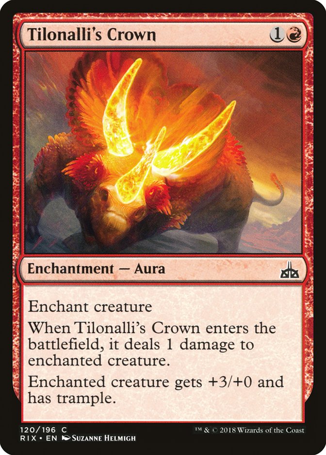 Tilonalli's Crown [Rivals of Ixalan] | The Gaming Verse