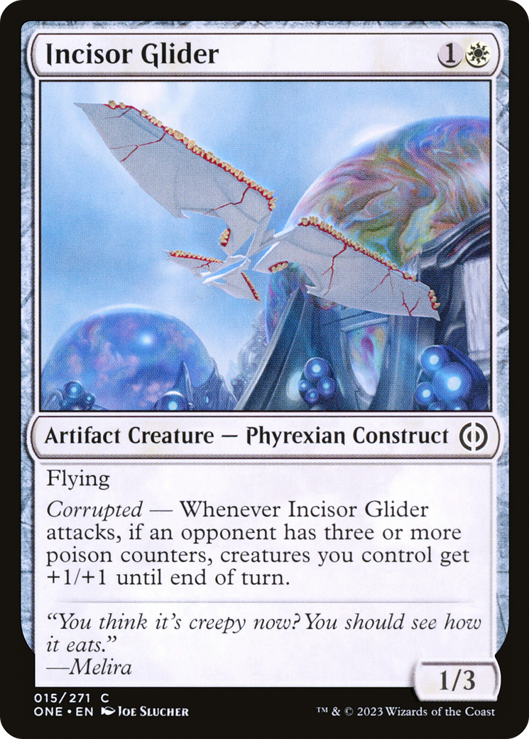 Incisor Glider [Phyrexia: All Will Be One] | The Gaming Verse