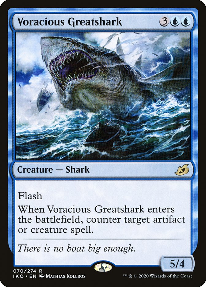 Voracious Greatshark [Ikoria: Lair of Behemoths] | The Gaming Verse