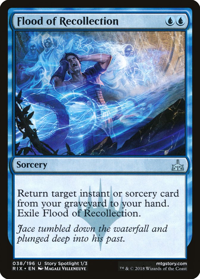 Flood of Recollection [Rivals of Ixalan] | The Gaming Verse