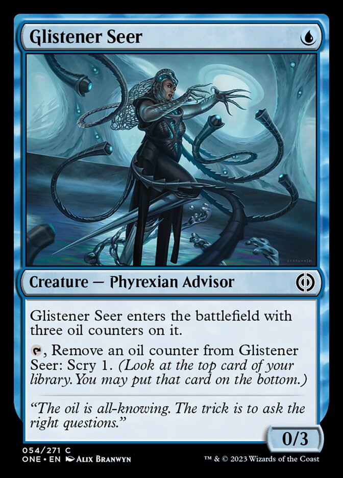 Glistener Seer [Phyrexia: All Will Be One] | The Gaming Verse