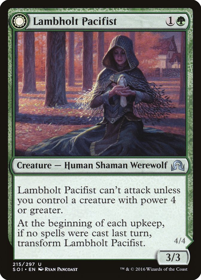 Lambholt Pacifist // Lambholt Butcher [Shadows over Innistrad] | The Gaming Verse