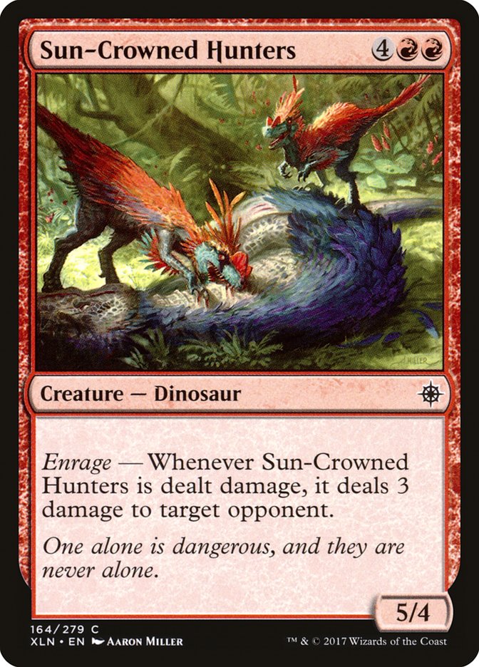 Sun-Crowned Hunters [Ixalan] | The Gaming Verse