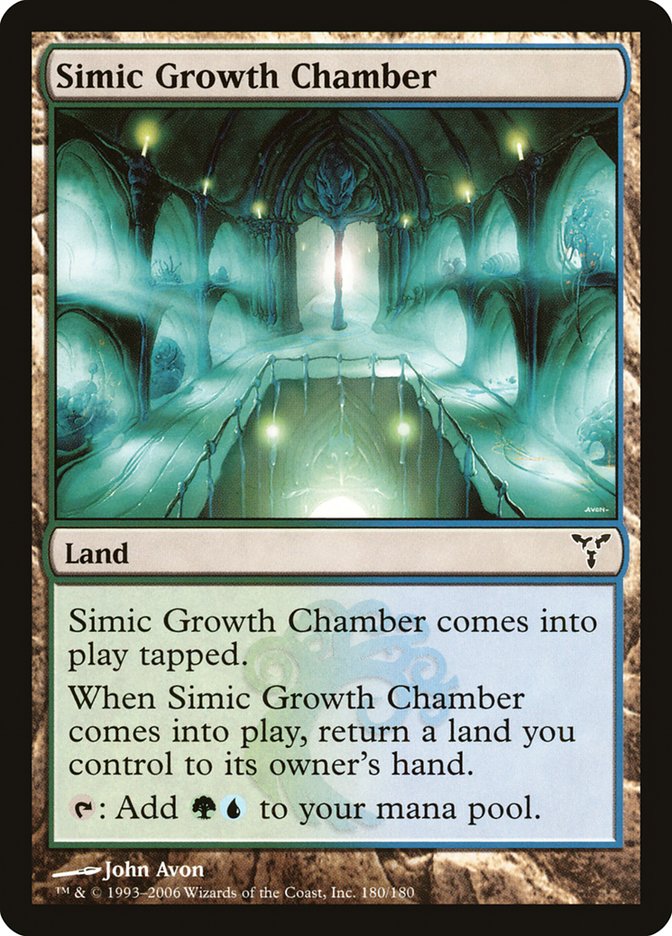 Simic Growth Chamber [Dissension] | The Gaming Verse